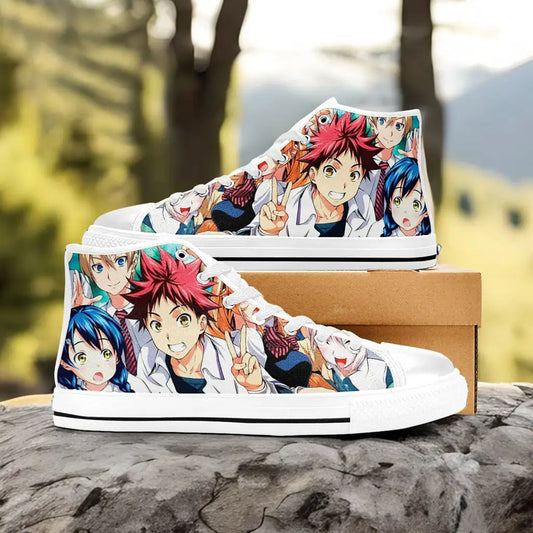 Shokugeki no Souma Custom High Top Sneakers Shoes