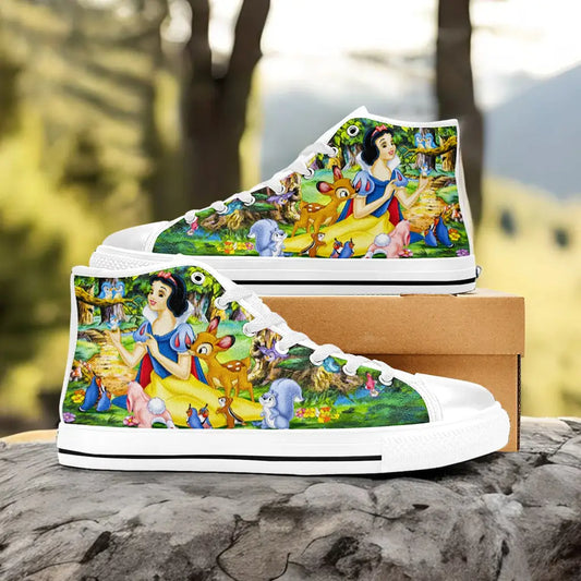Snow White and the Seven Dwarfs Custom High Top Sneakers Shoes