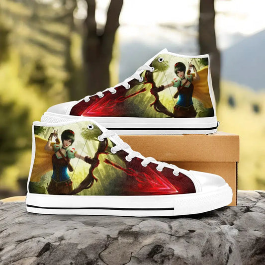 Snow White and the Seven Dwarfs Custom High Top Sneakers Shoes