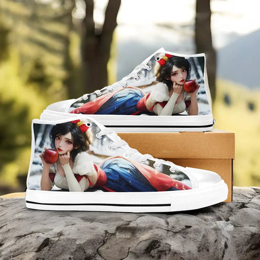 Snow White and the Seven Dwarfs Custom High Top Sneakers Shoes