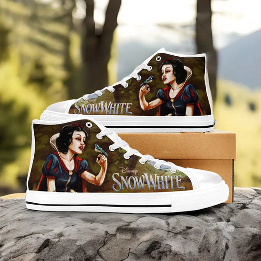 Snow White and the Seven Dwarfs Custom High Top Sneakers Shoes