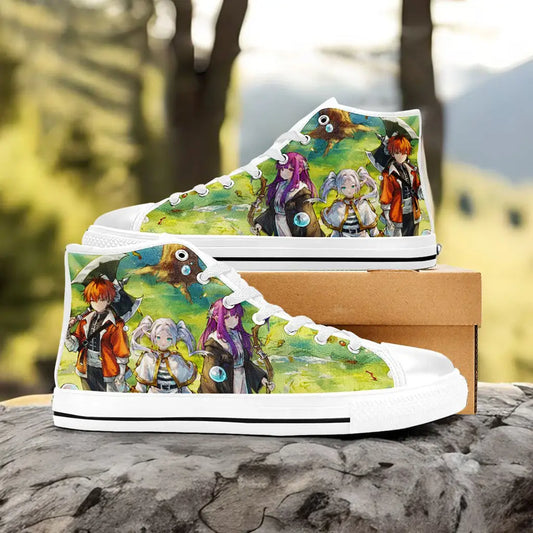 Sousou no Frieren Beyond Journeys End Custom High Top Sneakers Shoes