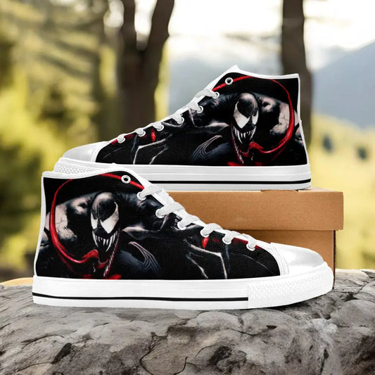 Spider Man Venom Custom High Top Sneakers Shoes