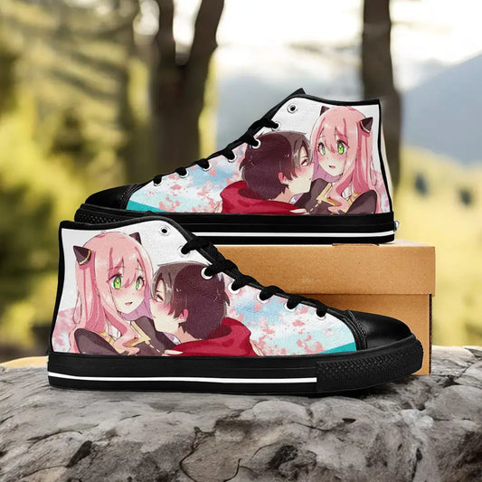 Spy x Family Anya Damian Custom High Top Sneakers Shoes