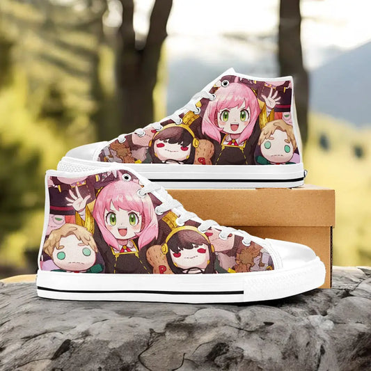 Spy x Family Anya Custom High Top Sneakers Shoes