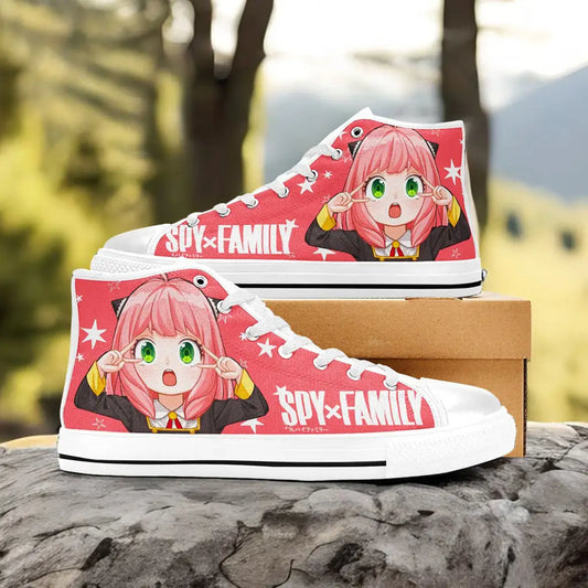 Spy x Family Anya Custom High Top Sneakers Shoes