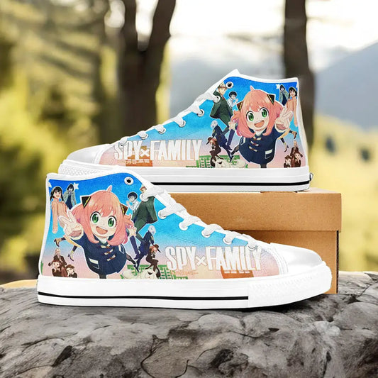 Spy x Family Yor Loid Anya Custom High Top Sneakers Shoes