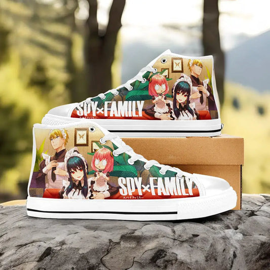Spy x Family Yor Loid Anya Custom High Top Sneakers Shoes