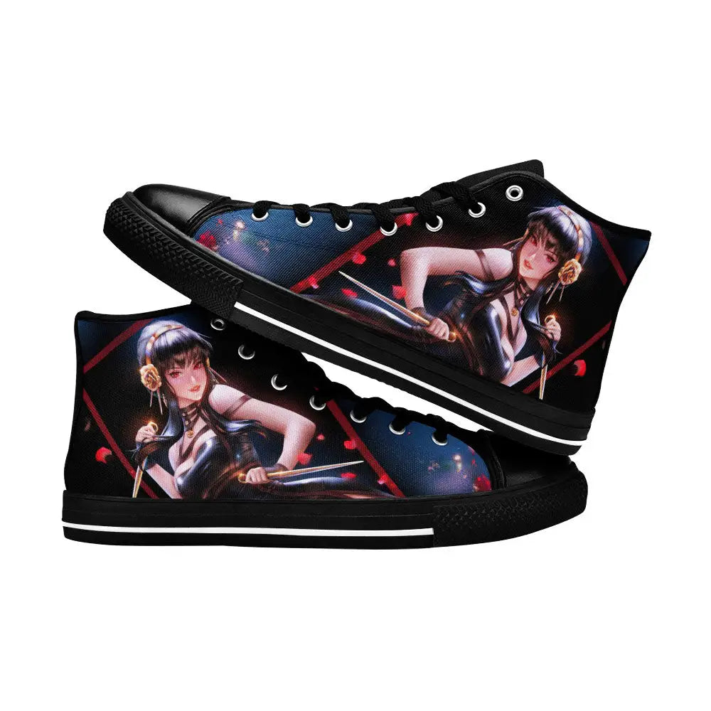 Spy x Family Yor Custom High Top Sneakers Shoes