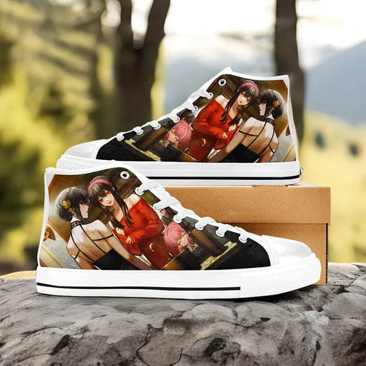 Spy x Family Yor Custom High Top Sneakers Shoes