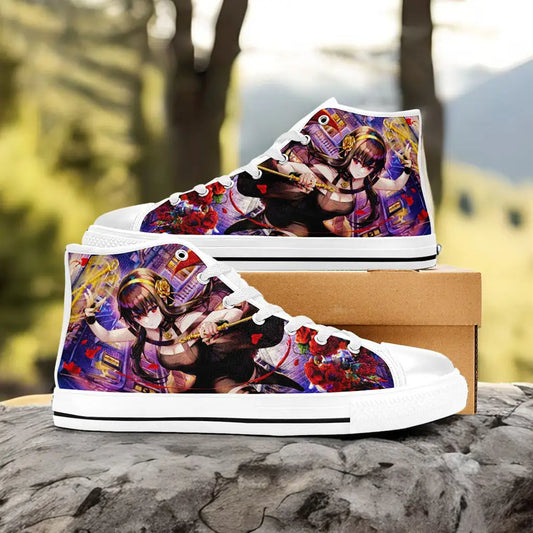Spy x Family Yor Custom High Top Sneakers Shoes