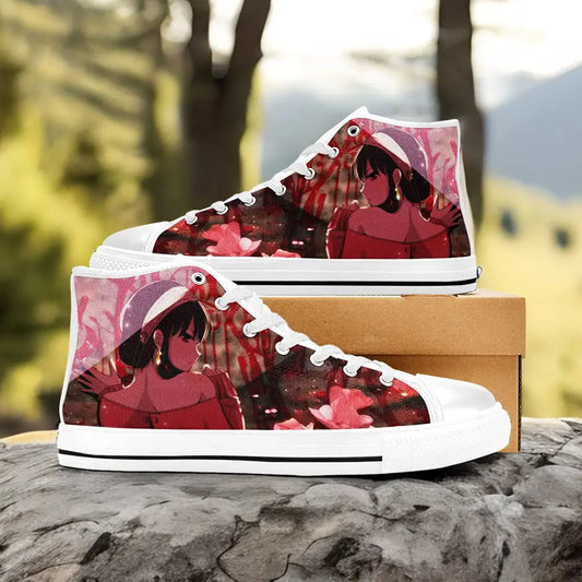 Spy x Family Yor Custom High Top Sneakers Shoes