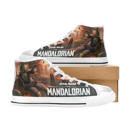 Star Wars Jango Mandalorian boba fett Shoes High Top Sneakers