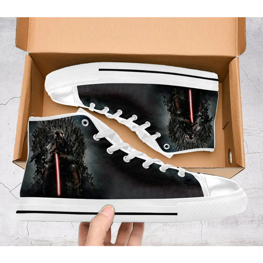 Star Wars Shoes Darth Vader Of Thrones Shoes High Top Sneakers