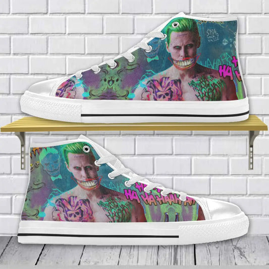 Superhero Joker Shoes High Top Sneakers