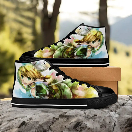 Sword Art Online Leafa Custom High Top Sneakers Shoes