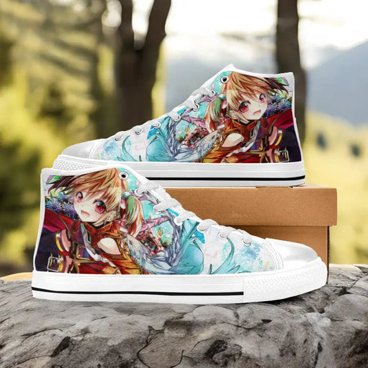 Sword Art Online Silica Custom High Top Sneakers Shoes