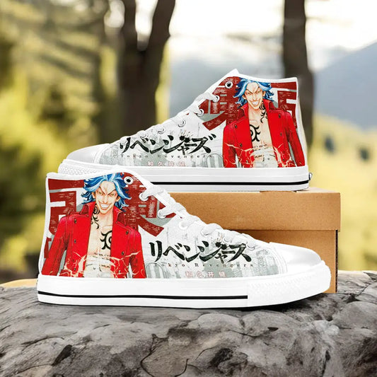 Taiju Shiba Tokyo Revengers Custom High Top Sneakers Shoes