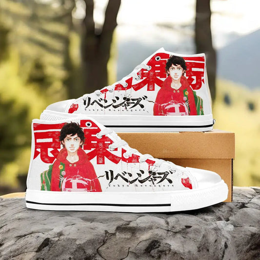 Takemichi Hanagaki Tokyo Revengers Custom High Top Sneakers Shoes