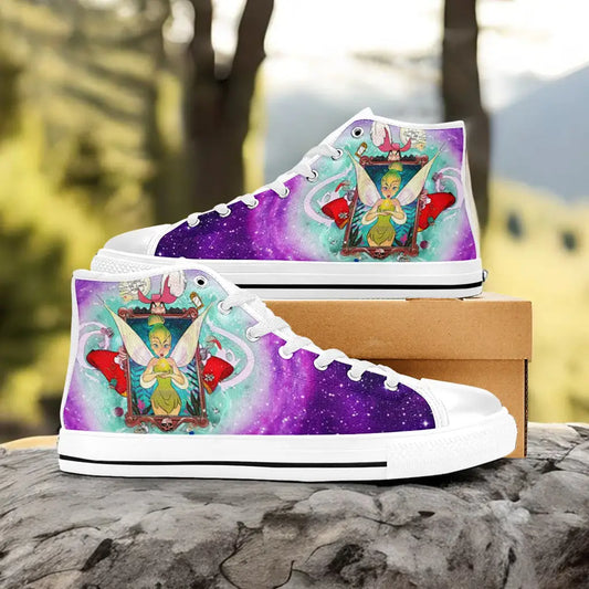 Tinkerbell Tinker Bell Fairies Custom High Top Sneakers Shoes