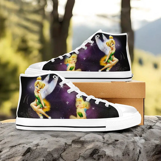 Tinkerbell Tinker Bell Fairies Custom High Top Sneakers Shoes
