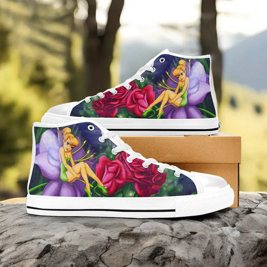 Tinkerbell Tinker Bell Fairies Custom High Top Sneakers Shoes