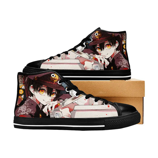 Toilet Bound Jibaku Shounen Hanako-kun Custom High Top Sneakers Shoes