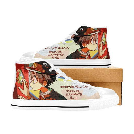 Toilet Bound Jibaku Shounen Hanako-kun Custom High Top Sneakers Shoes