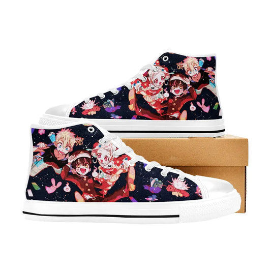 Toilet Bound Jibaku Shounen Hanako-kun Custom High Top Sneakers Shoes