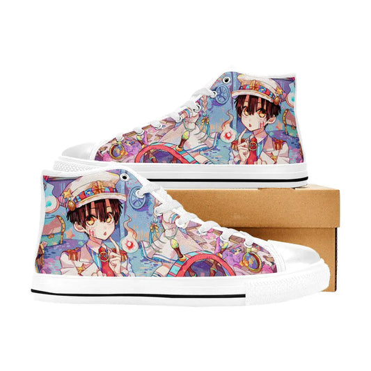 Toilet Bound Jibaku Shounen Hanako-kun Custom High Top Sneakers Shoes