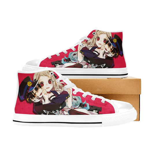 Toilet Bound Jibaku Shounen Hanako-kun Custom High Top Sneakers Shoes
