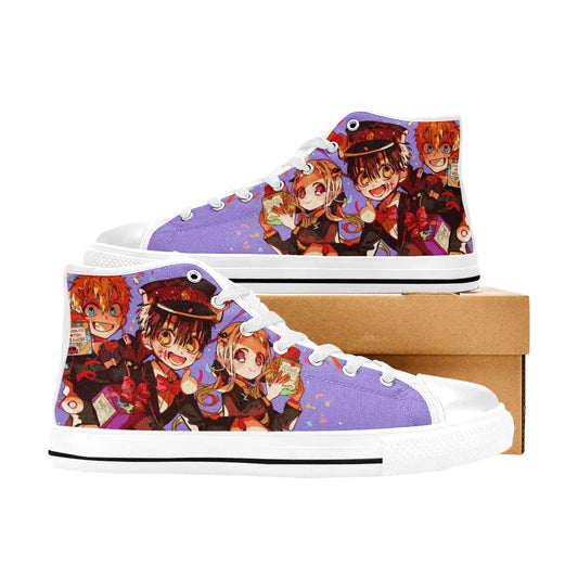 Toilet Bound Jibaku Shounen Hanako-kun Custom High Top Sneakers Shoes