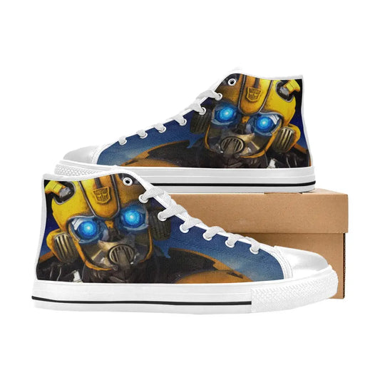 Transformers Shoes Bumblebee Prime Shoes High Top Sneakers