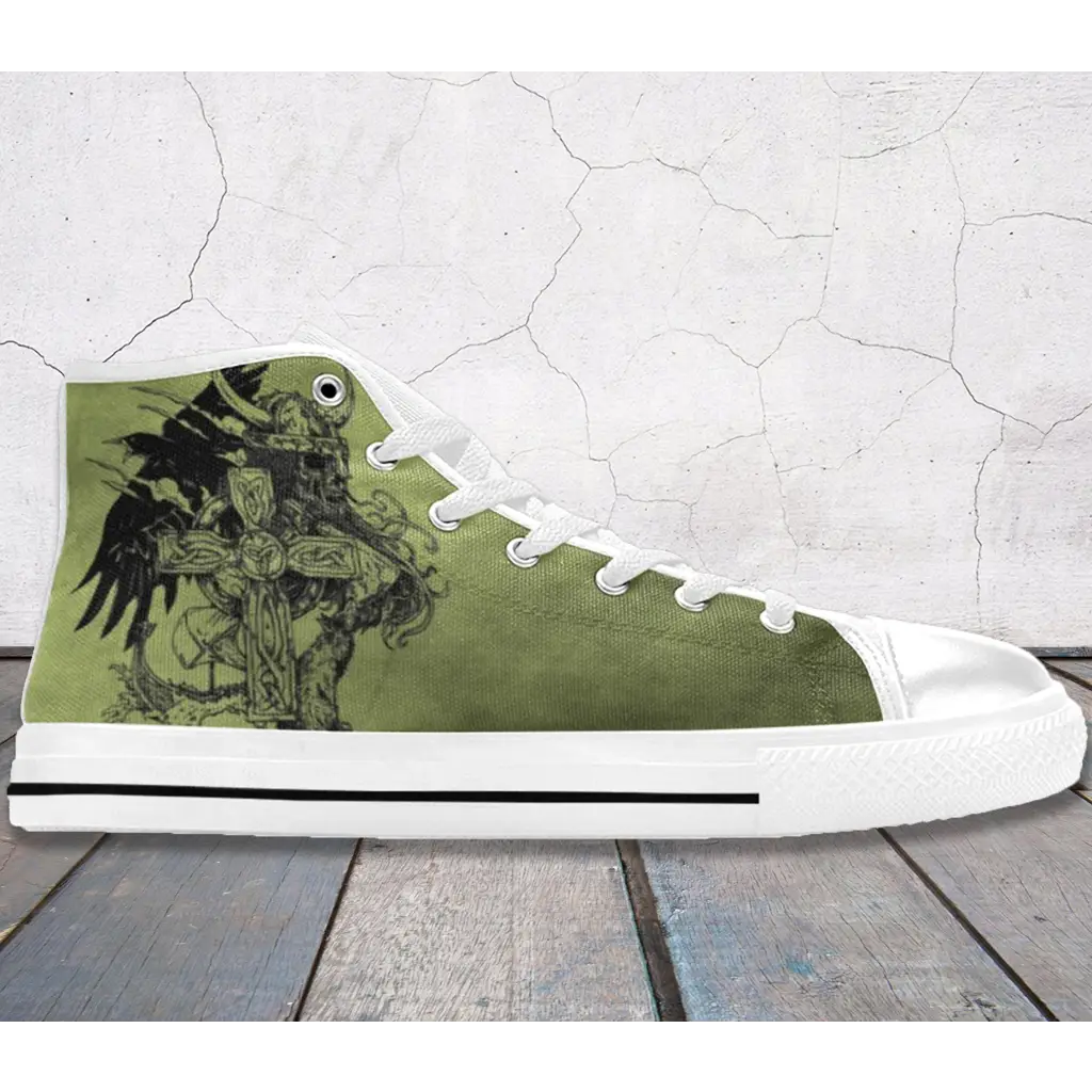 Viking Pride Nordic Mythology Custom High Top Sneakers Shoes