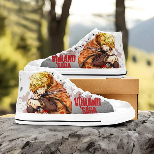 Vinland Saga Thorfinn Custom High Top Sneakers Shoes