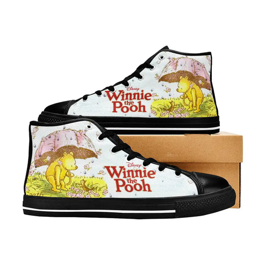 Winnie the pooh Custom High Top Sneakers Shoes