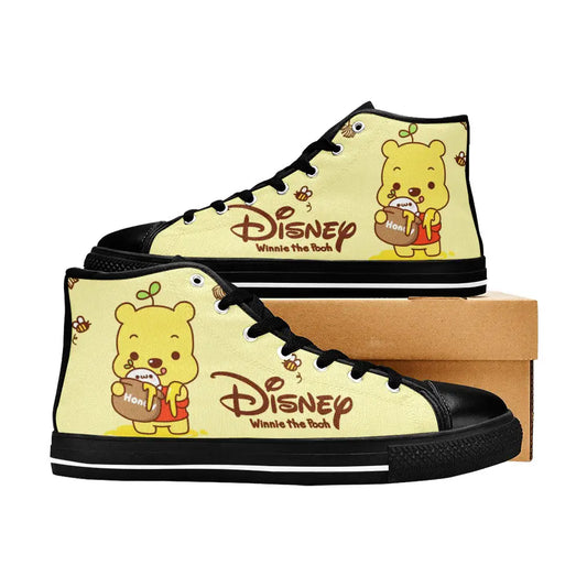 Winnie the pooh Custom High Top Sneakers Shoes