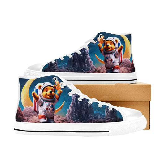 Winnie the pooh Custom High Top Sneakers Shoes