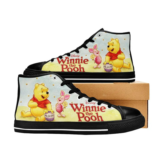 Winnie the pooh Piglet Custom High Top Sneakers Shoes