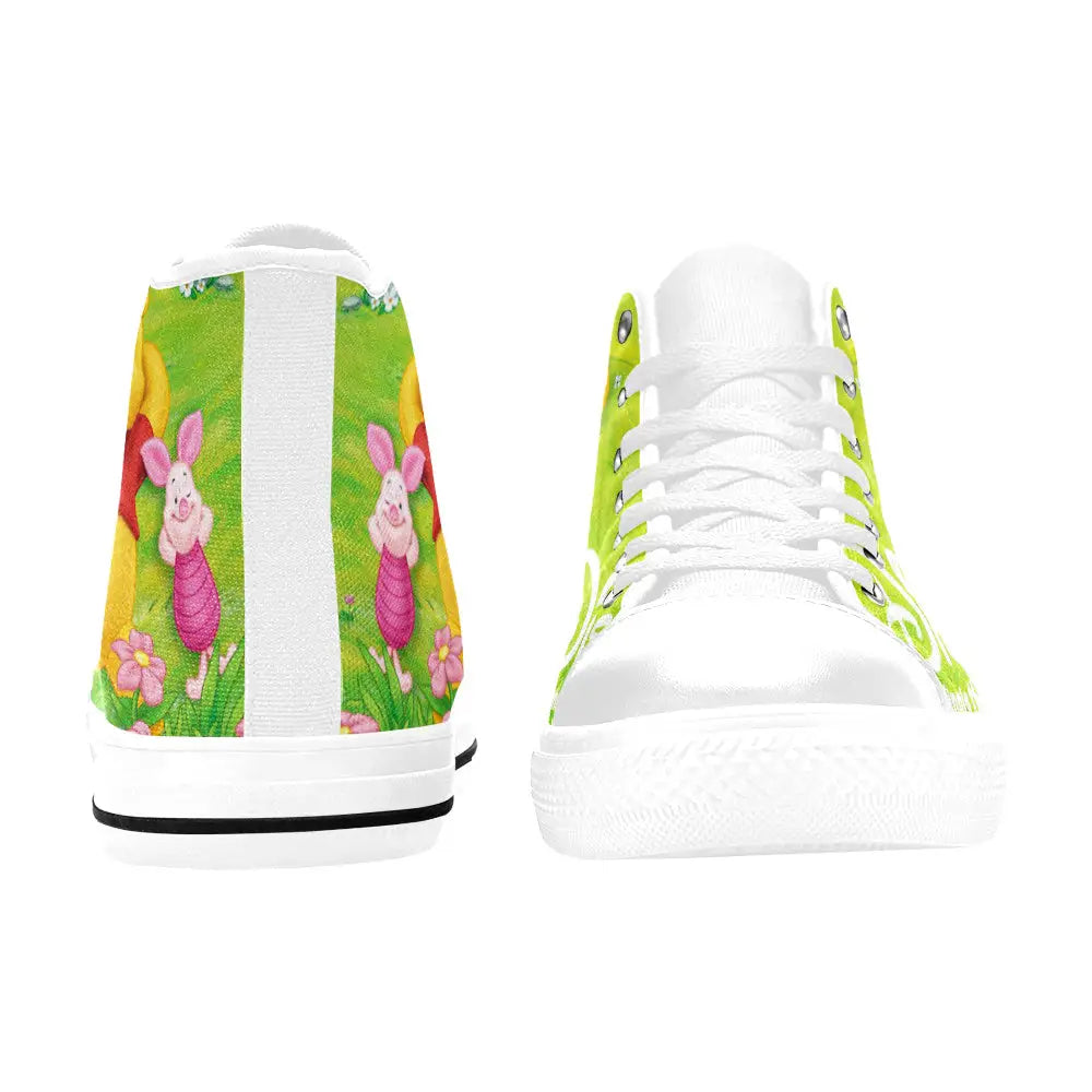Winnie the pooh piglet Custom High Top Sneakers Shoes