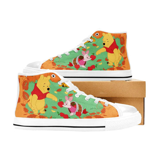 Winnie the pooh Piglet Custom High Top Sneakers Shoes