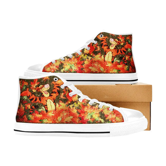 Winnie the pooh Tiger Custom High Top Sneakers Shoes