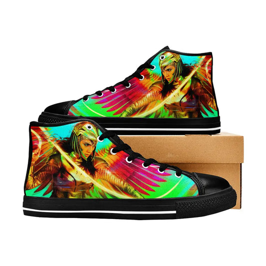 Wonder Woman 1984 Custom High Top Sneakers Shoes