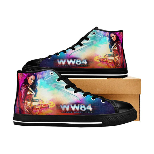 Wonder Woman 1984 Custom High Top Sneakers Shoes