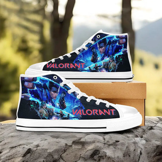 Yoru Valorant Custom High Top Sneakers Shoes