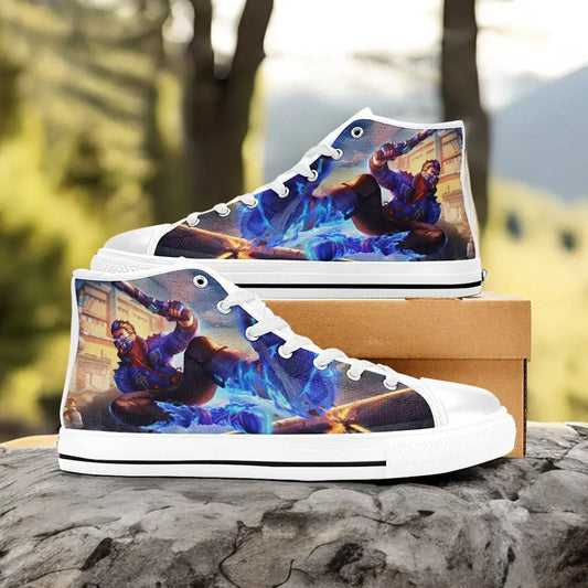 Yoru Valorant Custom High Top Sneakers Shoes