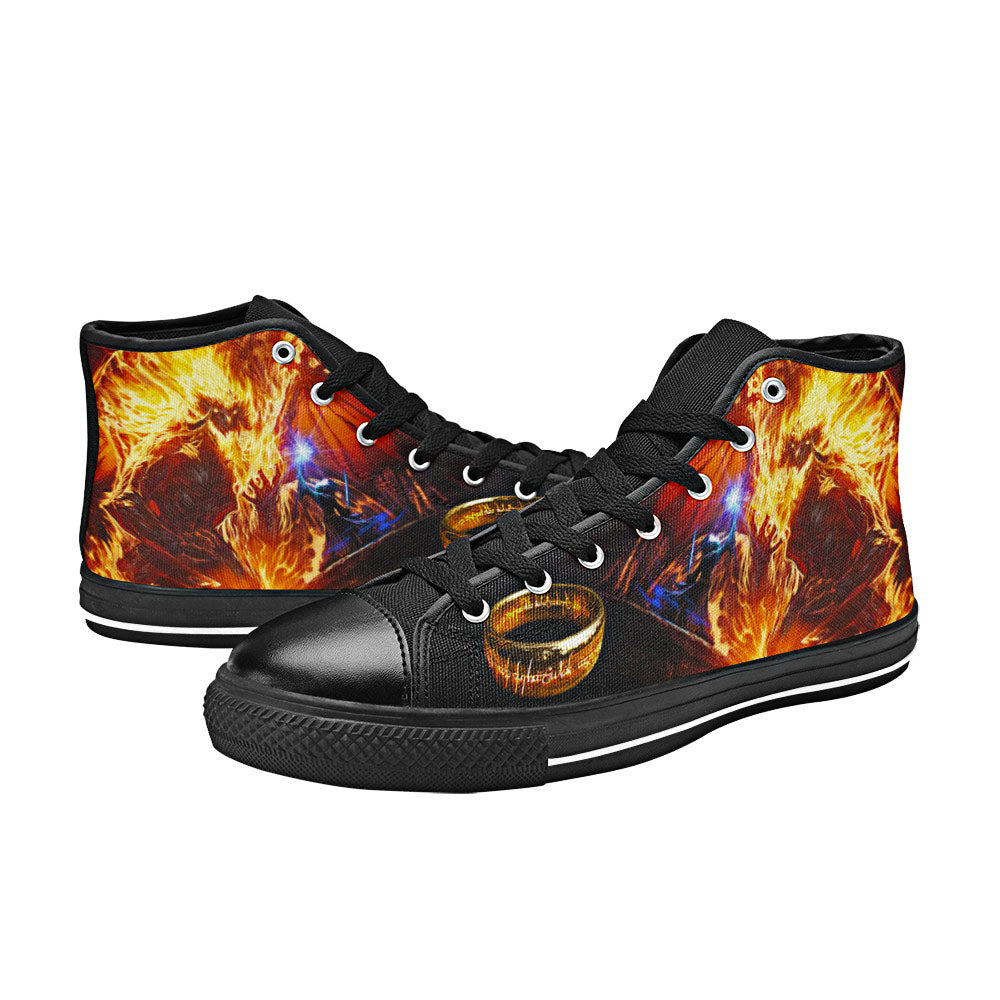 Gandalf Lord of The Rings Custom High Top Sneakers Shoes