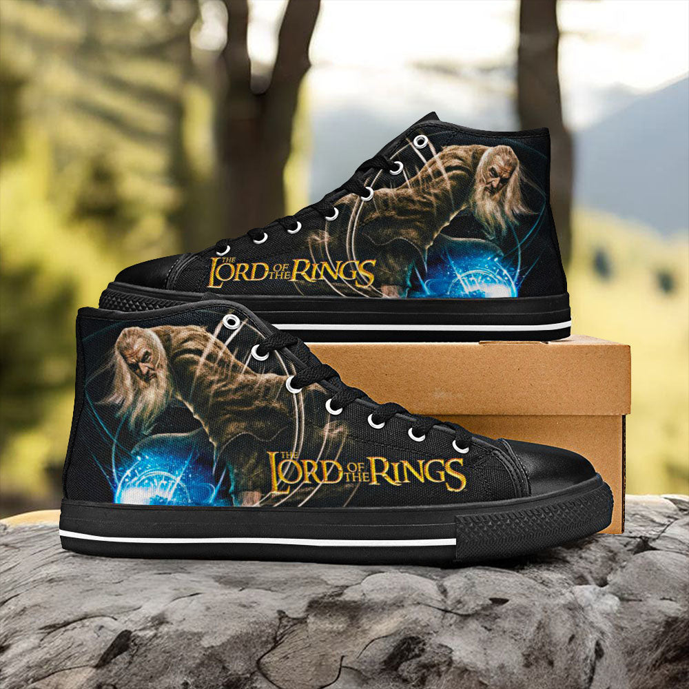 Gandalf Lord of The Rings Custom High Top Sneakers Shoes