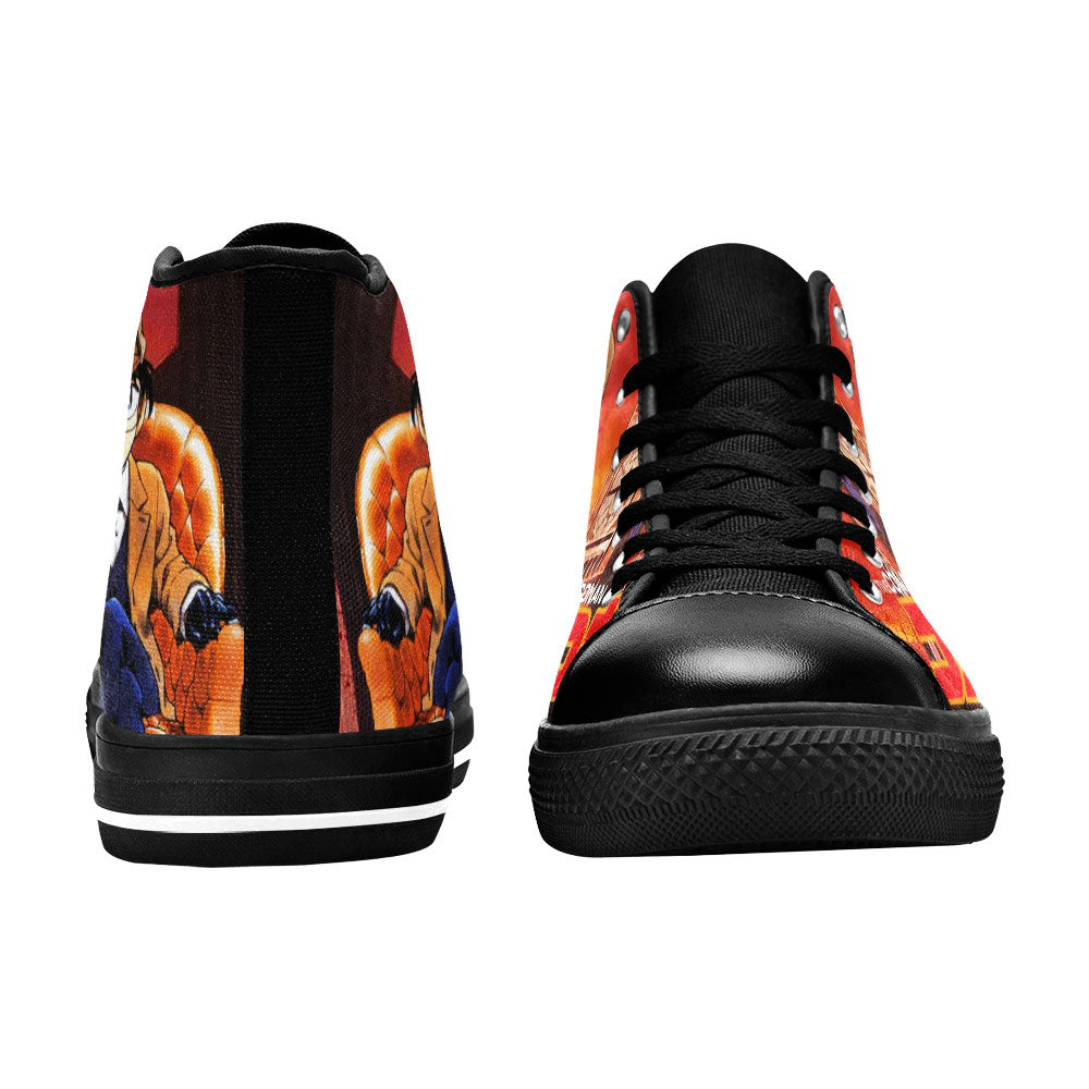 Detective Conan Case Closed Custom High Top Sneakers Shoes