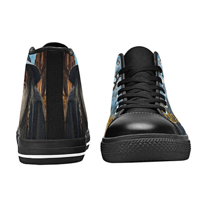 Gandalf Lord of The Rings Custom High Top Sneakers Shoes